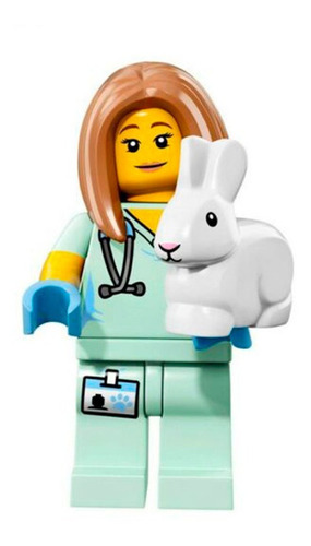 Veterinaria #05 Lego Minifiguras 71018 Serie 17 