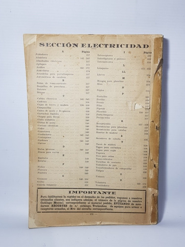 Imagen 2 de 10 de Antiguo Catálogo Radios A Válvula 1939 Circuitos Mag 56114