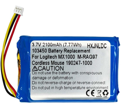 Dc 3.7v 2100mah Bateria Recargable Litio Reemplazo Para