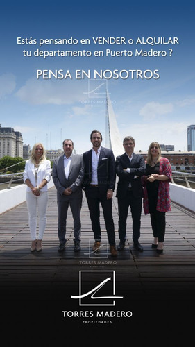 Depto En Venta Con Renta En Le Parc Puerto Madero - Impecable, 2 Suites, Piso Alto !