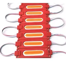 Comprar Modulo Led Cob Dome Rojo 12v Por Pack 30 Unidades
