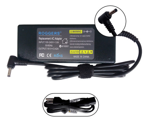 Cargador Para Laptop Chuwi Punta 3.5*1.35 (19v 3.42a 65w)