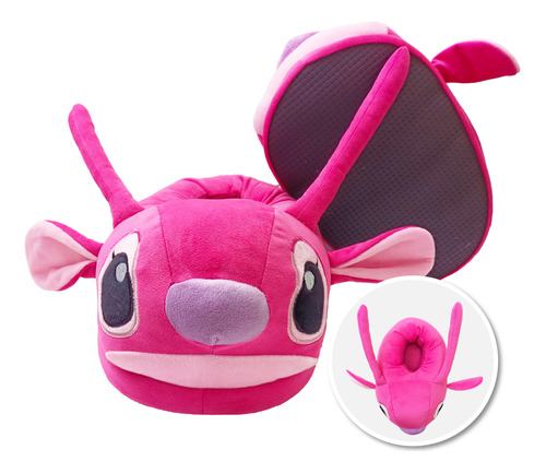 Babuchas Pantuflas Angel Stitch Para Adultos