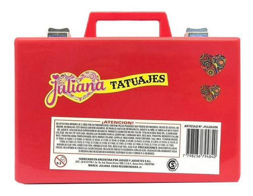 Juliana Valija Tatuajes Mas De 30 Tatuajes Transfer Art 036