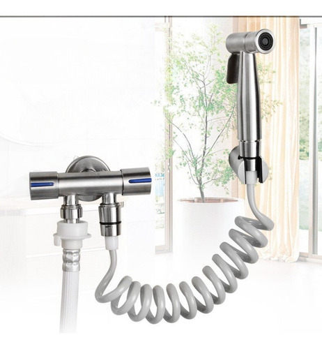 Ducha Bidet Árabe Kit Completo Inodoro Acero Inoxidable