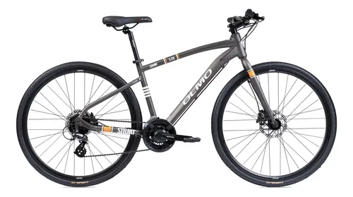 Bicicleta Olmo Straat S20 Talle 17 Color Gris Naranja