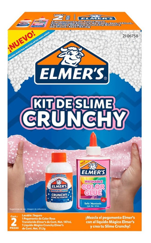 Kit Slime Crunchy Elmer´s 