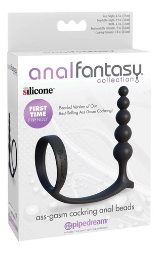 Consolador Anal Clitoral Fantasy Bolas Sexual, Sexshop