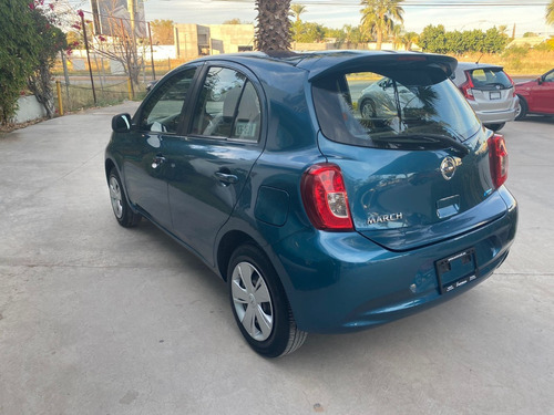 Imagen 6 de 15 de Nissan March Sense Tm2016 Azul