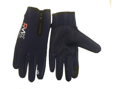 Guantes Moto O Bici Touch Spandex Con Palma Tactil Xl