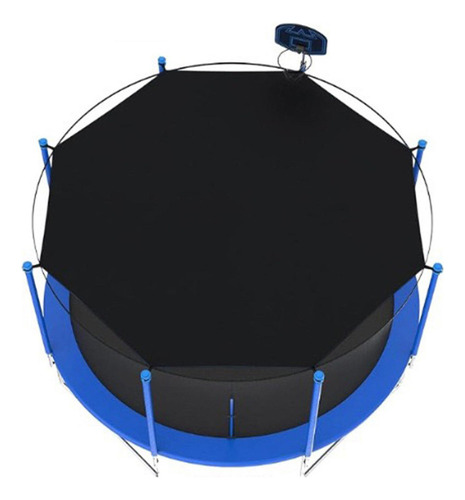 \ Toldo Para Trampolín Redondo Con 8 Postes 10 Pies