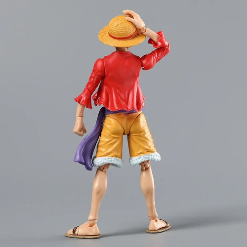 Figura De Anime Shf One Piece Monkey D. Luffy, Modelo Articu