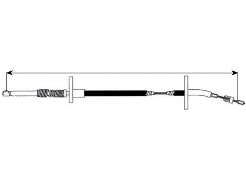 Chicote Acelerador Ford E-350 Econoline 1984 - 1985 6.9l