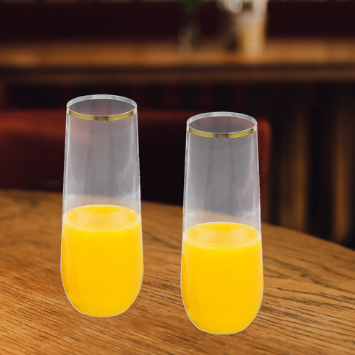 Vasos De Vidrio De Plástico, 4 Unidades, Vasos De Jugo, Vaso