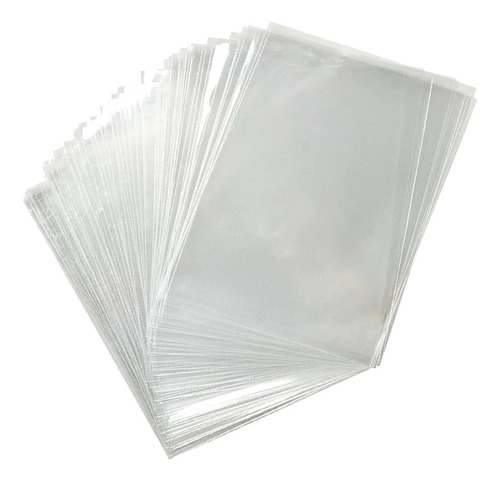 Saco Plástico Transparente Cristal 4x14 1000 Unidades Pp