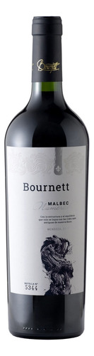 Vino Bournett Malbec Numerado 750 Ml Ayres Cuyanos Flex