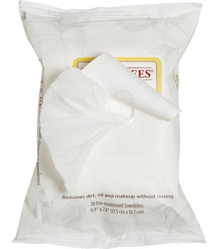 Imagen 2 de 4 de Toallitas Desmaquillantes Sensitive, Burt's Bees
