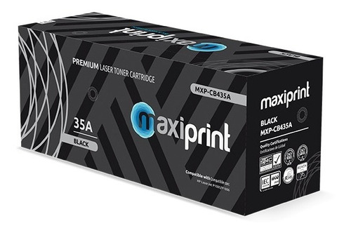 Imagen 1 de 1 de Toner Maxiprint 435a  Compatible Hp Cb435a P1002 P1003 1004