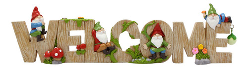 Z Dwarf Welcome Garden Outdoor Balcón Welcome Decorati 2001