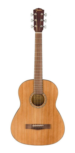 Guitarra Acústica Fender  Fa-15 3/4 Acero Natural Con Funda 