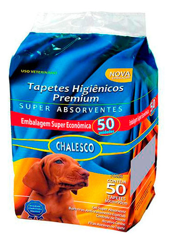 Tapete Higiênico 50 Unidades Chalesco