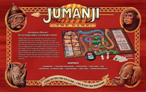 Juego De Mesa Jumanji /arena