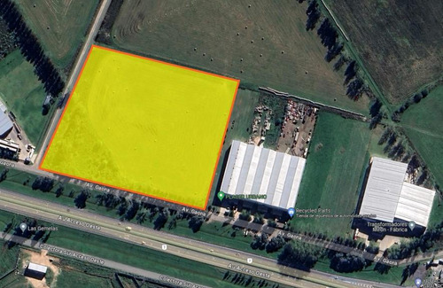 Fracción Comercial E Industrial 32.074 M² Frente A 3 Calles - General Rodriguez