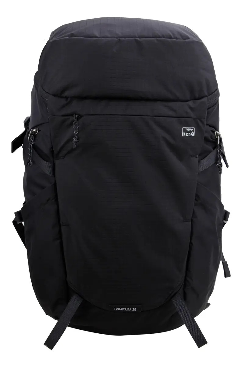 Mochila Técnica Waterproof Ripstop Lenga Tripaicura 28lts Color Negro