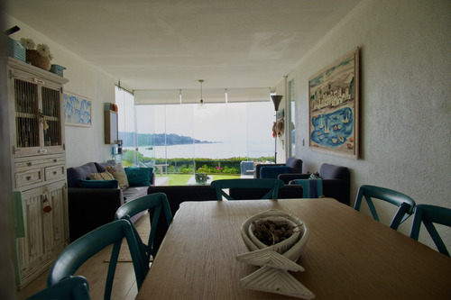 Departamento Jardin Propio Vista Al Mar Primera Linea