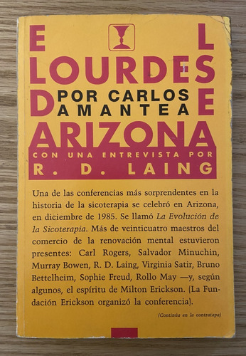 El Lourdes De Arizona, Carlos Amantea, Psicoterapia (Reacondicionado)