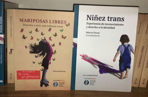 Libro Mariposas Libres Mansilla + Niñez Trans Pavan