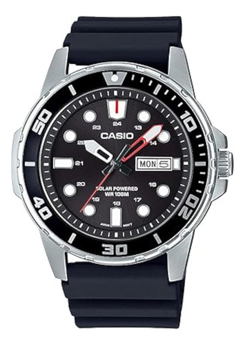 Serie Casio Mtps110 | Reloj Analógico Unisex | 100 M