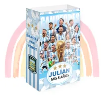 Comprar Bolsita Golosinera Imprimible Argentina Campeon