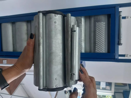 Kit Trava Lâmina Porta De Aço 25 Pares Click Plast 136