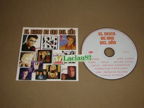 comprar El Disco De Oro Del Año 98 Polygram Cd Mijares Calo Yuri Jan