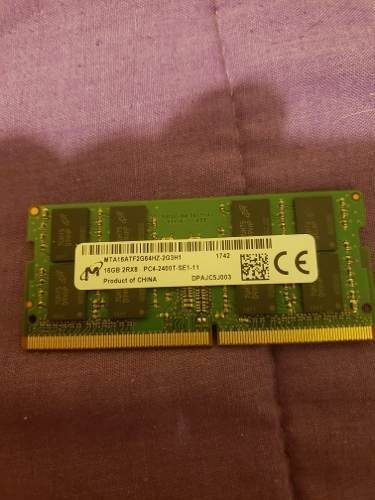 Memória RAM  16GB 1 Micron MTA16ATF2G64HZ-2G3H1