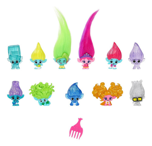 Mini Figuras Trolls Dreamworks Band Together Mineez