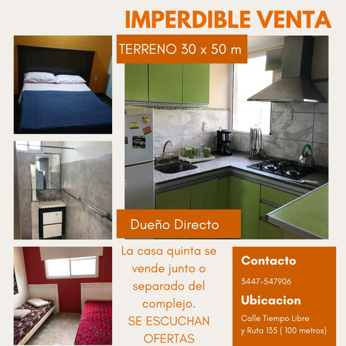 Venta Casa Quinta Y/o Complejo De Departamentos