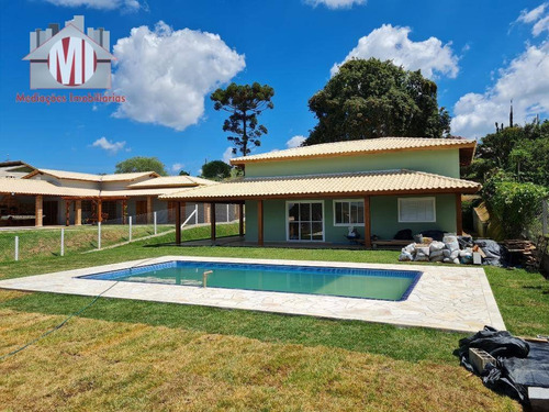 Linda Chácara Em Construção, Com Escritura, 3 Dormitórios, Piscina, À Venda, 1000 M² Por R$ *495.000* - Zona Rural - Pinhalzinho/sp - Ch0821
