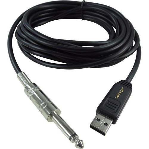 Cable De Interfaz De Guitarra A Usb, Conector Jack Mono De 1