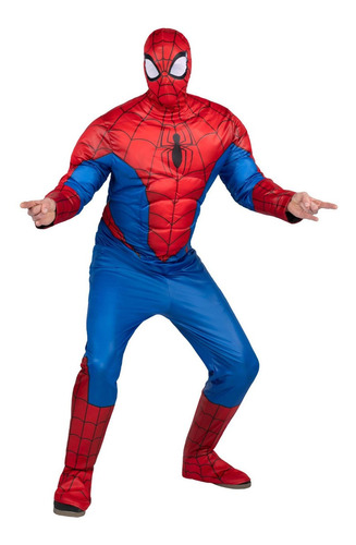 Disfraz Hombre Araña Spiderman Spider-man Para Adultos 2