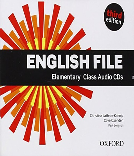 English File Elementary_class Audio Cds X 4 3rd Edition Kel 