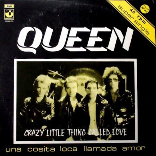 Queen Vinilo Una Cosita Loca Llamada Amor 45 Rpm 12 In Único