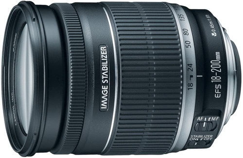 Lente Canon Ef-s 18-200mm F/3.5-5.6 Is Standard Zoom Lens