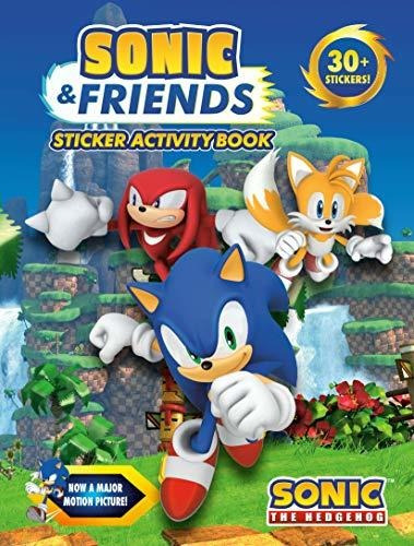 Book : Sonic And Friends Sticker Activity Book (sonic The..