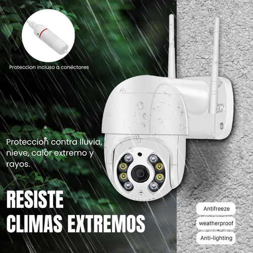 Camara Seguridad Exterior Yoosee Wifi 2mp Bazuca Camara Vigilancia Ip Domo Alarma Full Hd Ptz Visión Nocturna Color Y Blanco Y Negro