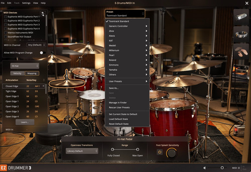 Ezdrummer 3 - Toontrack + Expansão De Som Fusion Ezx 14gb
