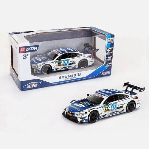 Para Bmw M4 Dtm Carreras Miniatura Metal Autos Colección