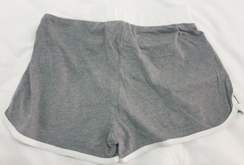 Short Nena Decathlon Gris Talle 8 Años