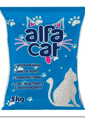 Alfa Cat Arena Para Gatos Aglutinante 15kg Cat Litter*